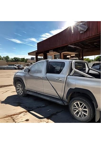 Branda Araba Güneşlik Araç Buz Kar Güneş Koruyucu Yarım Branda (Büyük Boy) fırsatları