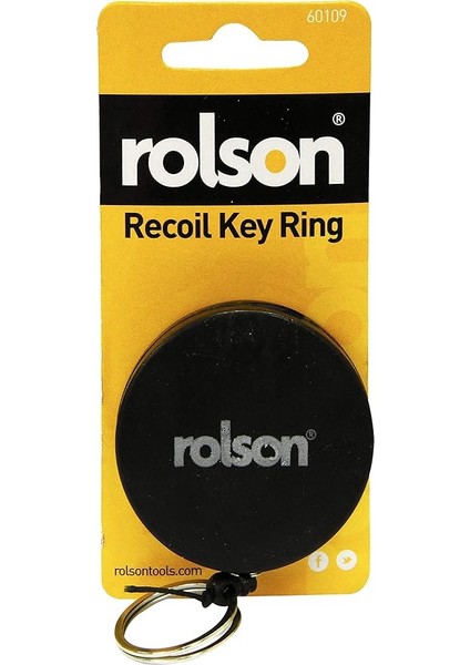 60109 Recoil Key Ring, Black modelleri