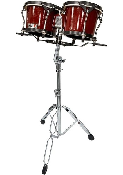 BG-230ST Standlı Özel Işçilik Kırmızı Bongo Siam Meşesi Doğal Deri