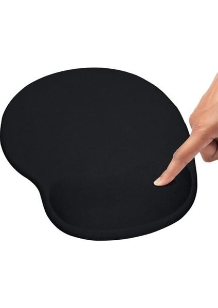 Deer Bilek Destekli Ergonomik Mouse Pad, Rahat Fare Padi, Fare Altlığı, Ofis ve Oyun Için, Kaymaz Taban, Siyah fiyatları