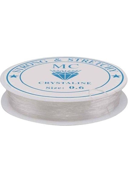 Marifetlerim - Şeffaf Likralı Misina 0,6 mm