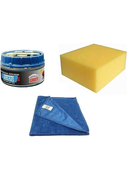Araç Kaporta Boya Araba Tampon Cizik Giderici Pasta Cila Seti Autokit Carnauba Çizik Alıcı Set