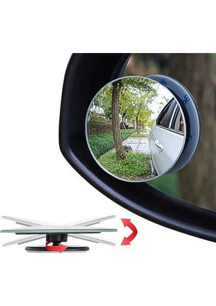 Kör Nokta Aynası 360 Derece Hareketli 2 Adet