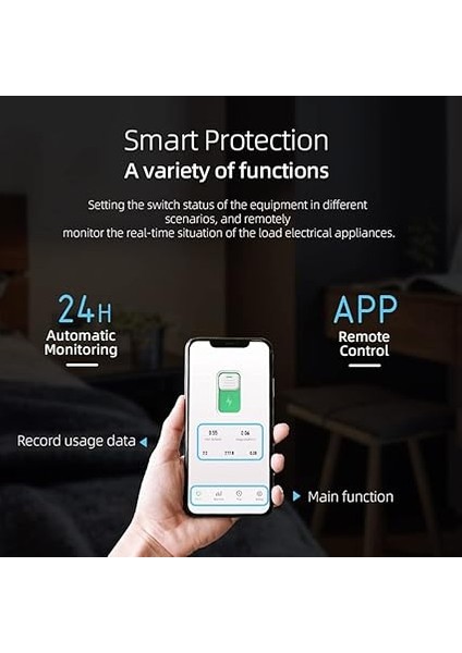 Wifi Akıllı Devre Kesici Kablosuz Uzaktan Kumandalar Kontrol Anahtarı Cep Telefonu App Uzaktan Kumandaları Akıllı Ev Devre Kesicisini Görüntüleme Zamanlama Geri Sayım Döngü Zamanlama Modları modelleri