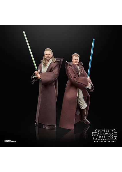 Star Wars Black Series Qui-Gon Jinn, Darth Maul, Obi-Wan Kenobi Aksiyon Figür Seti (The Phantom Menace) modelleri