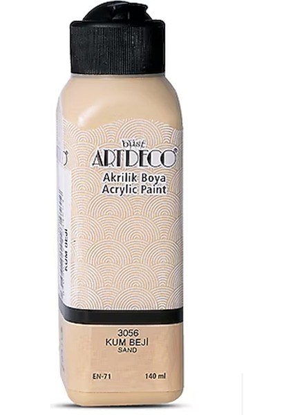 Artdeco Akrilik Boya 140 ml Kum Beji 070R-3056