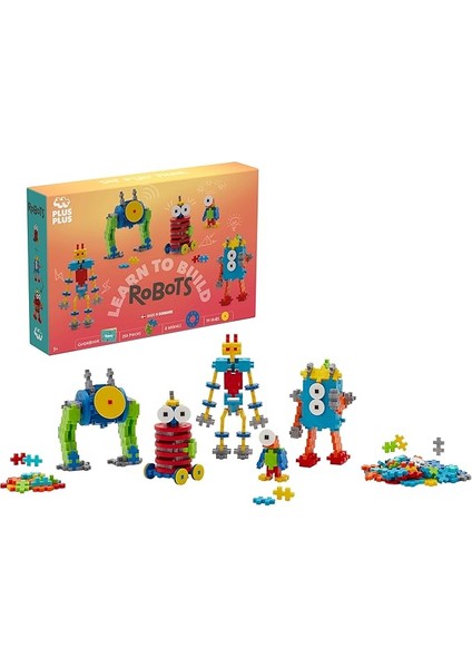 Plus Learn To Buıld Robots / 250 Pcs
