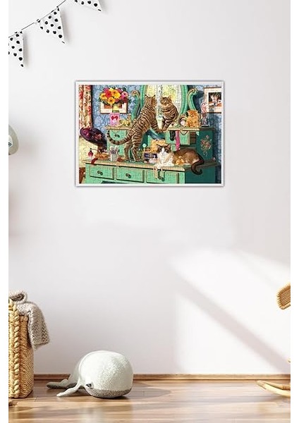 Puzzle - Makyaj Meraklıları / 260 Parça Puzzle, #3344 modelleri