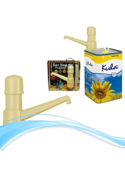 Akcakese Pratik Hijyenik 5, 10, 18 Lt Tenekeler Için Sıvı Yağ Pompası