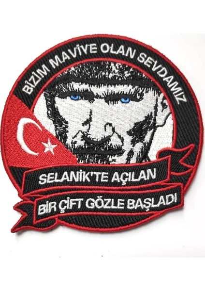 Atatürk Peç - Arma - Askeri Patch modelleri