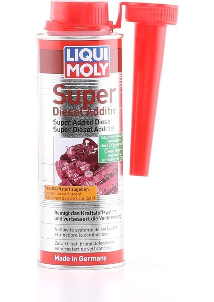 Moly Süper Dizel Katkısı 250 ml Otomotiv Bakım Ürünü