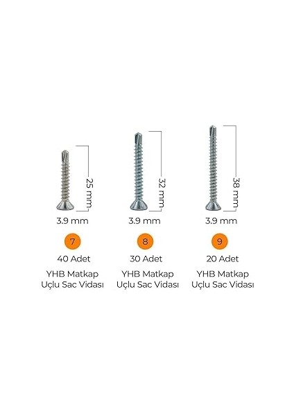 Hobi-3 Matkap Uçlu Akıllı Vida Seti 435 Parça 14 Çeşit Organizer Takım Çantalı fırsatları