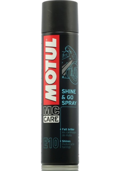 E10 Shine &amp; Go Spray 400 ml Parlatıcı Sprey