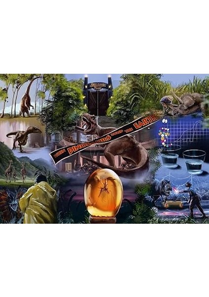 1000P Puz Jurassic Park Yapboz fiyatları