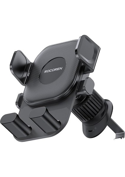 Metal Kancalı Havalandırma Destekli Araç Içi Telefon Tutucu