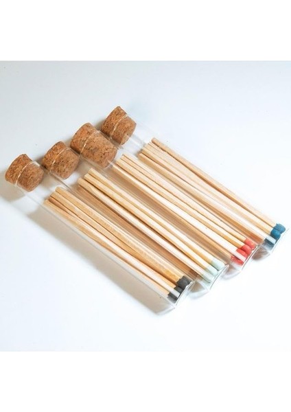 Concept Cam Tüp Içinde Kibritler- 3 Adet (3MMX3MMX100MM/10 Çöp)