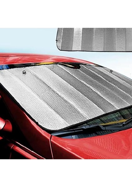 Güneş Gölge Uv Perde Araba Güneşliği Filmi Cam Güneş Önleyici Ön Cam Güneşlik Ön Pencere Güneşlik 130X65 cm