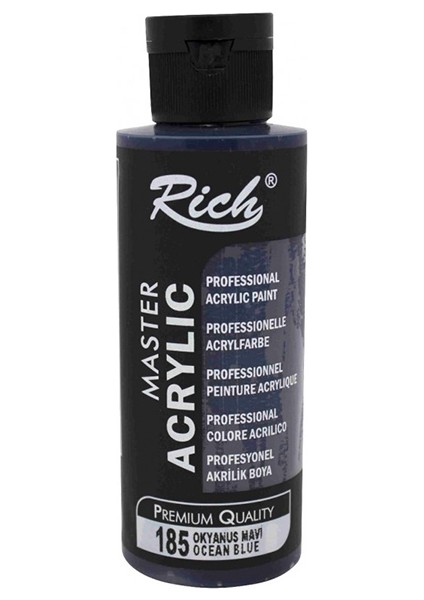 Rıch Akrilik Boya 185 Okyanus Mavi 120 cc