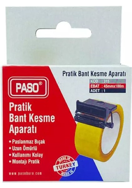 Paso 315 Pratik Bant Kesme Aparatı