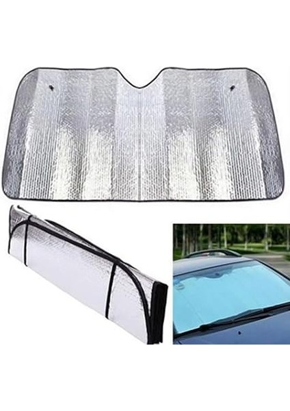 Güneş Gölge Uv Perde Araba Güneşliği Filmi Cam Güneş Önleyici Ön Cam Güneşlik Ön Pencere Güneşlik 130X65 cm indirimleri