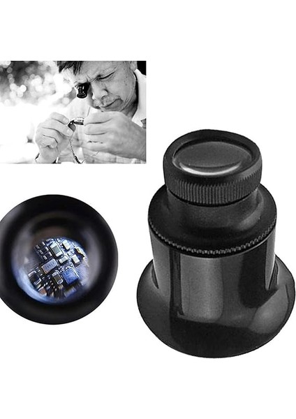 Saatçi Tamirci Göz Büyüteci 20X Siyah - AL2545 modelleri