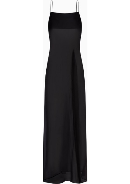 Kadın Şeffaf Şifon Uzun Askılı Camisole Bluz fiyatları