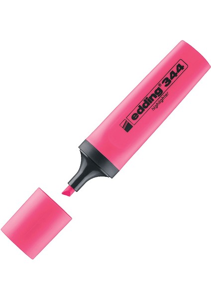 Edding 344 Pembe Fosforlu Kalem