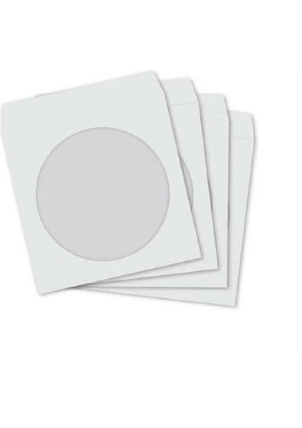 Asil CD Zarfı 25 Li 12,5X12,5 Pencereli
