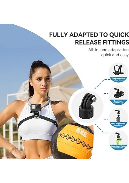 U Shape Neck Holder 2.0 | Telesin Aksiyon Kameralar Için Boyun Askısı indirimleri