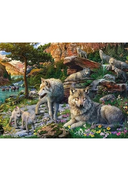 165988 Kurtlar Yetişkin Puzzle, 1500 Parça fiyatları
