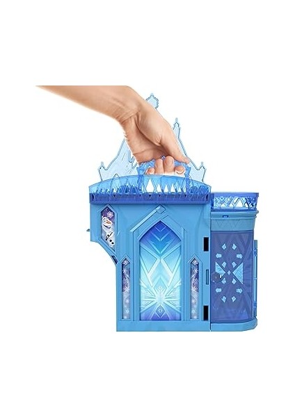 Disney Karlar Ülkesi Birleştirilebilir Hikaye Alanları™ Oyun Setleri, Elsa'nın Buzdan Sarayı Disney Karlar Ülkesi Oyuncakları, Elsa'nın Birleştirilebilir Şatosu, Çocuklar Için Hediyeler JDP63 modelleri