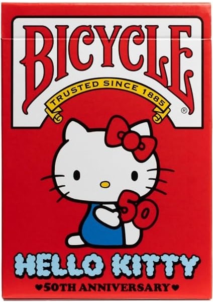 Hello Kitty 50TH Anniversary Oyun Kartları fırsatları