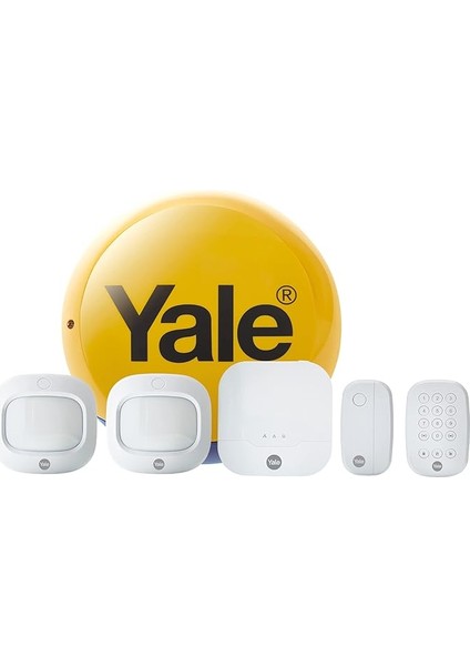 IA-320 Sync Akıllı Alarm Seti, 6 Parça, Hub, Dış Siren, Kapı/pencere Kontağı, Hareket Sensörü, Tuş Takımı, Konum Belirleme Özelliği, Alexa, Google Asistan ve Philips Hue ile Uyumlu