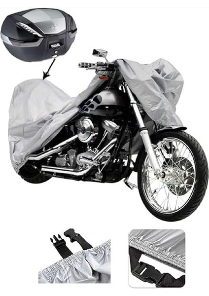 Honda Uyumlu Pcx 125 Arka Çanta Uyumlu Ultra Kalın Motosiklet Brandası fırsatları