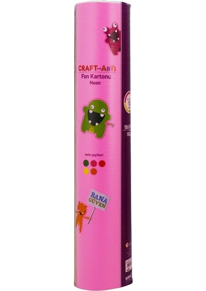And Arts C&amp;a Neon F.karton 160GR 10'lu 50X70 Rulo fiyatları