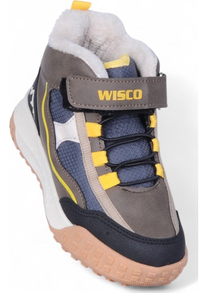 064 Vizon Erkek Çocuk Kürklü Bot