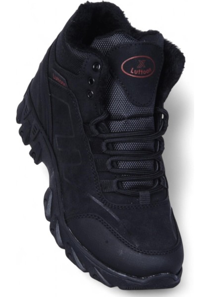 PRT-2035 Siyah Termal Kürklü Erkek Çocuk Bot