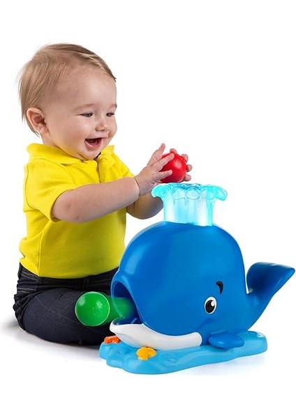 10934 Silly Spout Whale Popper Wals Olarak Kaydetmeye Başlar, Çok Renkli fiyatları