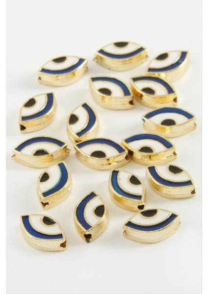 shop Göz Mineli Bileklik ve Kolye Ucu Aparatı 1 Adet-Lacivert fiyatları