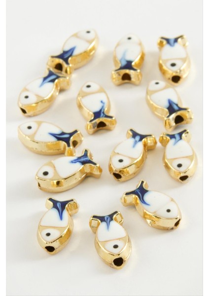 shop Balık Mineli Bileklik ve Kolye Ucu Aparatı 1 Adet-Beyaz fiyatları