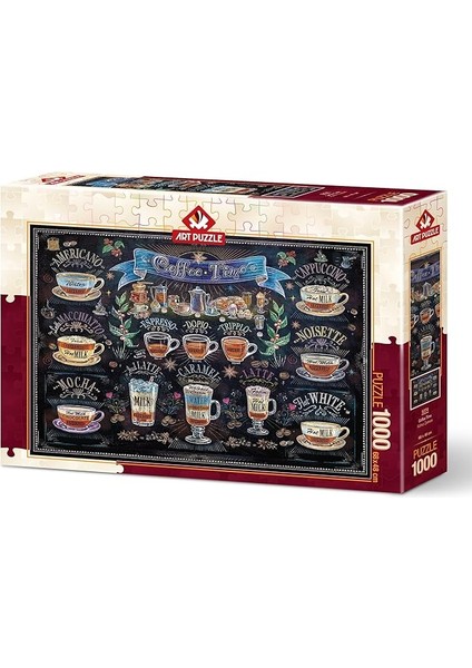 Puzzle Kahve Zamanı 1000 Parça Puzzle
