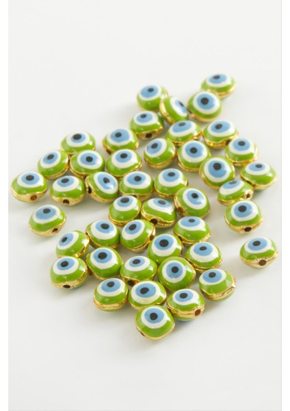 shop Nazar Mineli Bileklik ve Kolye Ucu Aparatı 1 Adet-Yeşil fiyatları