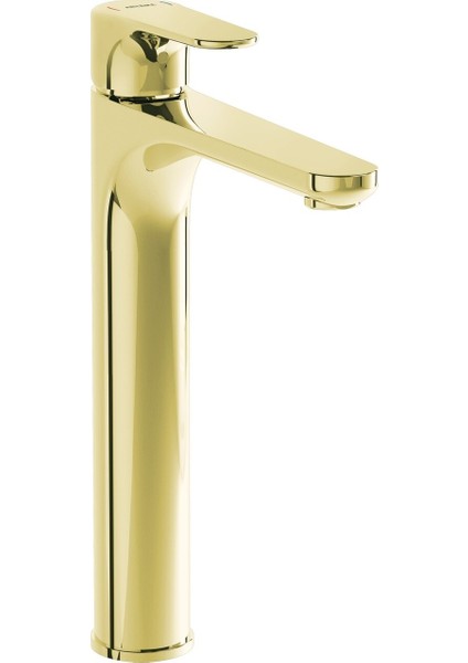 Root Round A4270723 Çanak Lavabo Bataryası, Altın