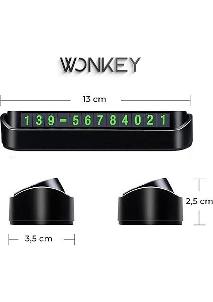 Araç Içi Park Numaralığı, Numaratör, Park Telefon Numarası, Araba Torpido Cam Cep Telefon Kartı fiyatları