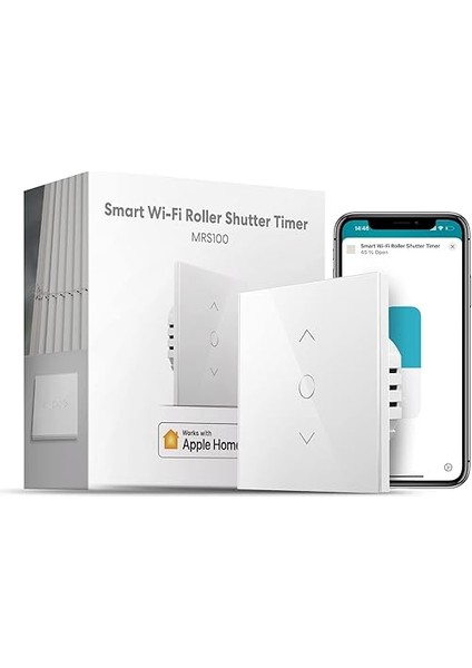 Akıllı Panjur Anahtarı, Nötr Tel Gerekli, Akıllı Ev Sistemleri, Homekit Alexa Google Home Uyumlu, Perde Anahtarı, Uzaktan Kontrol