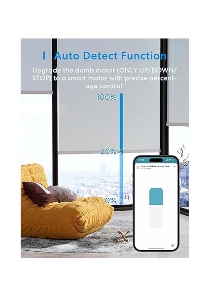 Akıllı Panjur Anahtarı, Nötr Tel Gerekli, Akıllı Ev Sistemleri, Homekit Alexa Google Home Uyumlu, Perde Anahtarı, Uzaktan Kontrol modelleri