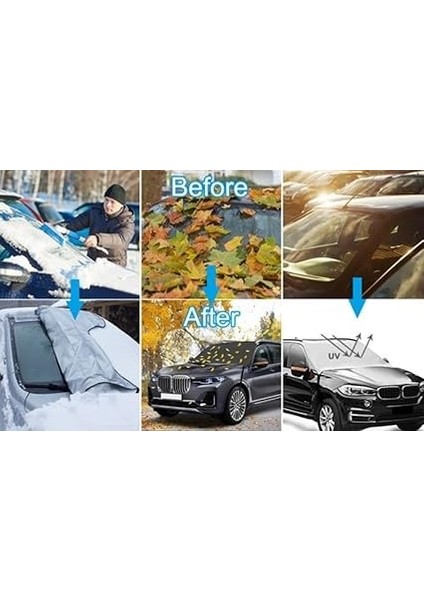 Araç Branda Ön Cam Buz Kar Güneş Koruyucu Dış Branda Araba Oto Ön Cam Dış Örtü Ön Cam Güneşlik modelleri