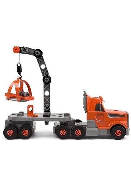 360175, Black &amp; Decker Vinçli Kamyon, Oyuncak Alet Çantası, Black &amp; Decker Crane Truck indirimleri