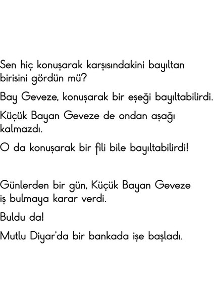 Küçük Bayan Geveze fiyatları