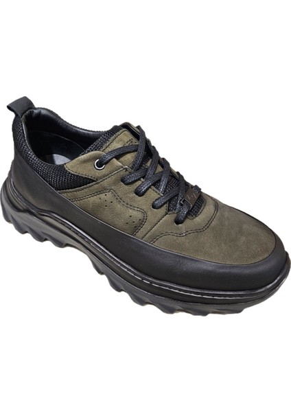 Bağcıklı Kat Deri Havuz Model Outdoor Taban Erkek Casual Ayakkabı K3256-25283